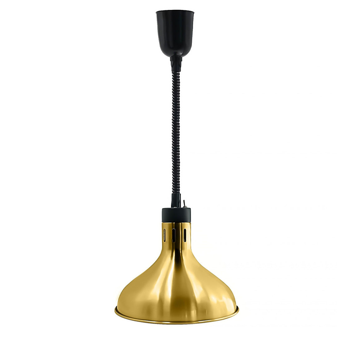 GGM Gastro | WLH290-G | Wärmelampe - Ø 290 mm - Gold