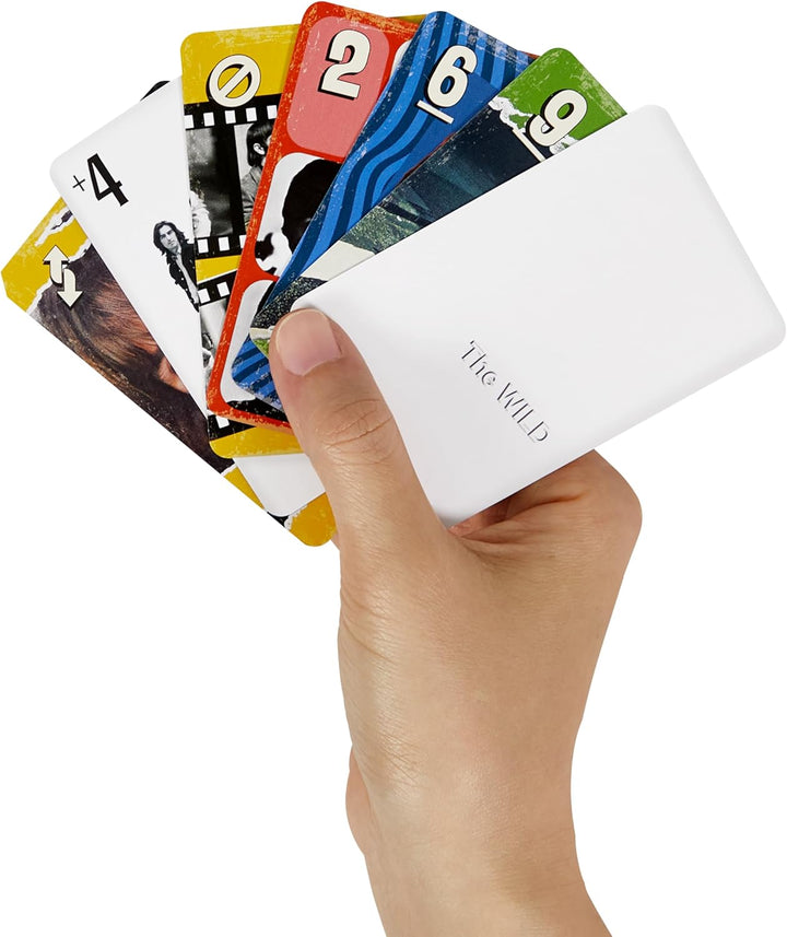 Mattel Games - UNO Canvas The Karten für Kinder, Erwachsene und Familienabende mit Illustrationen un