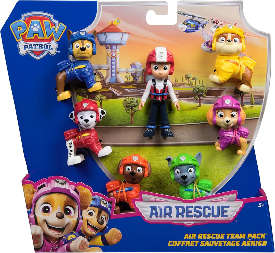 PAW PATROL Air Rescue - Spielfiguren-Geschenkset mit 7 Figuren zum Sammeln, Spielzeug für Kinder ab