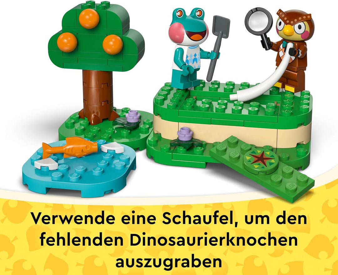 LEGO Animal Crossing - Eugens Museumssammlung - Interaktives Spielset mit Eugen & Liliane Minifigure