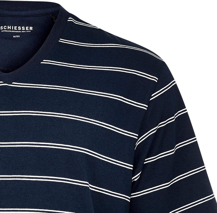 Schiesser Herren 3 Pack Unterwäsche Shorts mit Weichem Bund - 95/5 Organic Boxershorts (1er Pack) XL