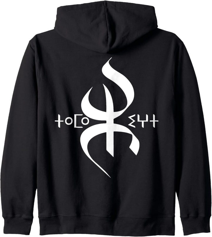 Amazigh Yaz Tifinagh Symbol der Freiheit, Proud Amazigh Kapuzenjacke