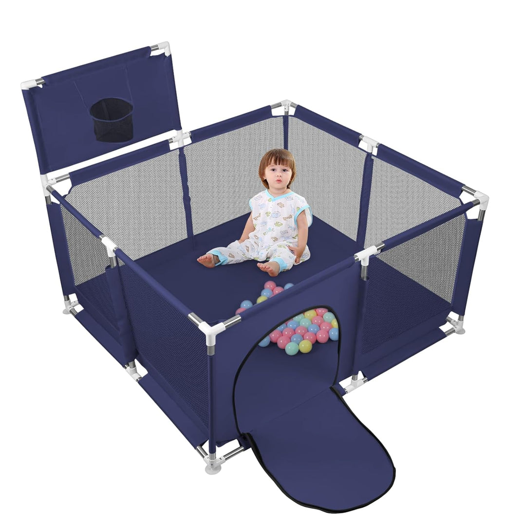 Laufstall Baby, Indoor &amp; Outdoor Laufgitter Baby Grosse xxl Sicherheitsspielplatz Schutzgitter für K