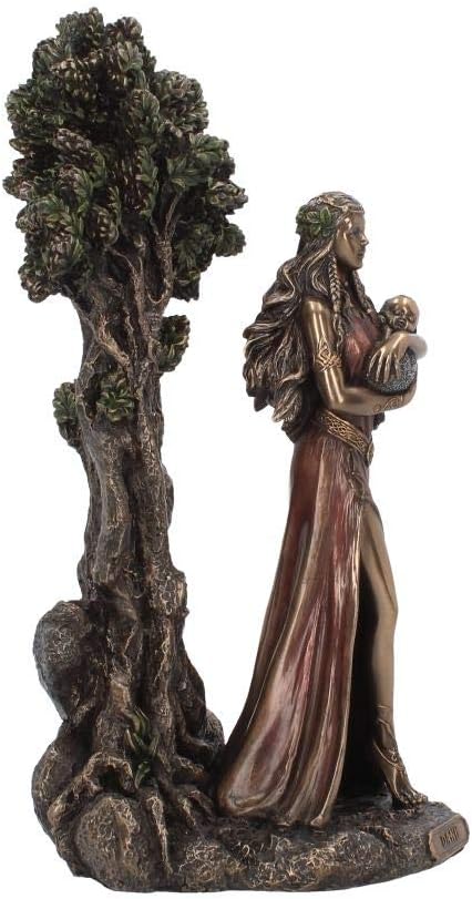 Nemesis Now Figur Danu, Mutter der Götter, 29,5 cm, bronzefarben