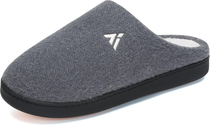 Mishansha Herren Damen Warme Hausschuhe Winter Memory Foam Plüsch Pantoffeln rutschfest Slippers,Gr.