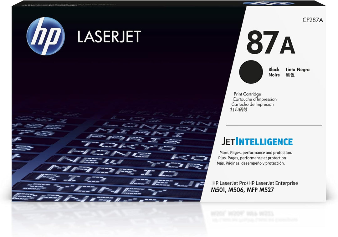 HP 87A (CF287A) Schwarz Original Toner für HP Laserjet Enterprise M506, HP Laserjet Enterprise M527