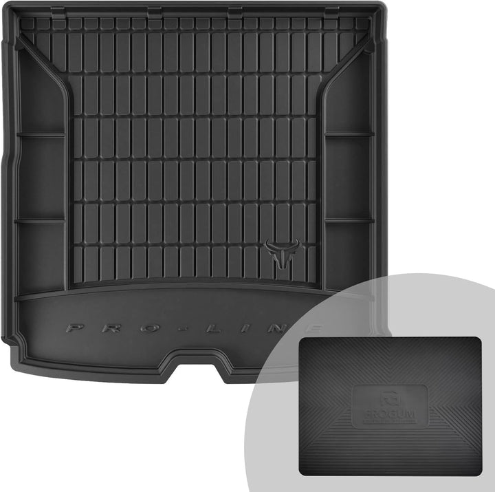 FROGUM ProLine 3D Gummimatte Exklusive Auto Kofferraummatte Kofferraumwanne für Skoda Enyaq iV ab 20
