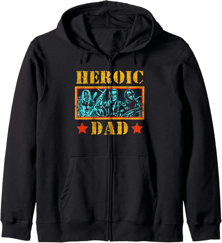 G.I. Joe Vatertag Heroic Dad Panel Kapuzenjacke