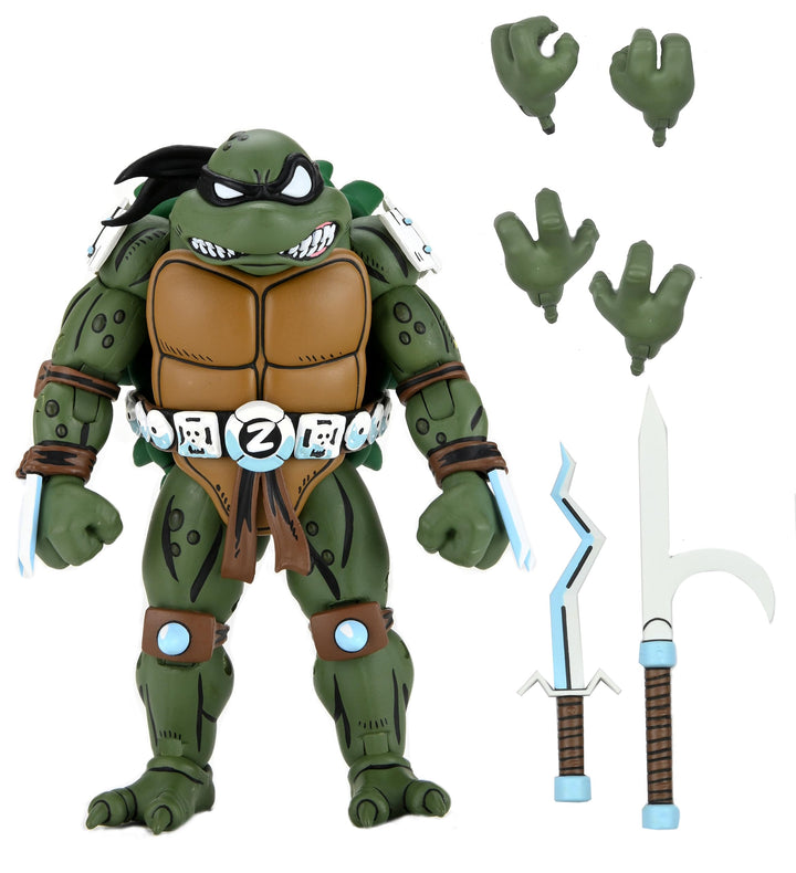 NECA 83833 TMNT Archie Comics Slash AF statuen, bunt