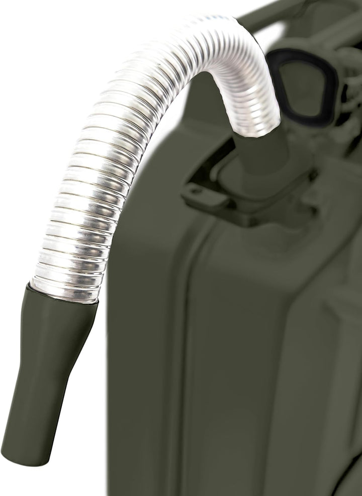 BW® Ausgiesser flexibel für Metall Benzinkanister 5/10 / 20 Liter – 38cm Flexrohr Spout 20mm für Ben