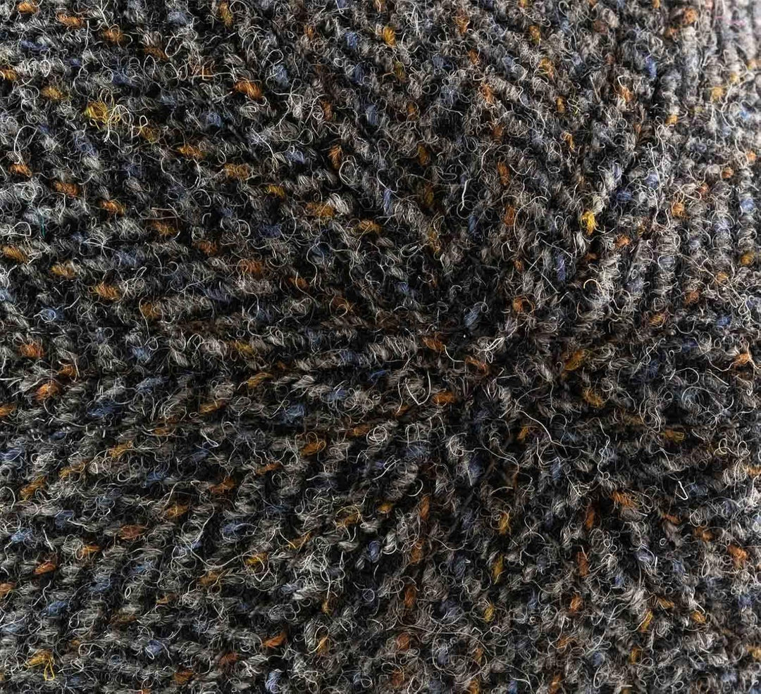 Stetson Texas Harris Tweed Flatcap Schirmmütze Schiebermütze Wollcap Herren - Made in Germany mit Sc