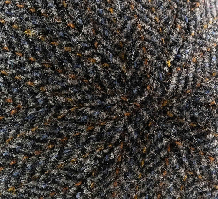 Stetson Texas Harris Tweed Flatcap Schirmmütze Schiebermütze Wollcap Herren - Made in Germany mit Sc
