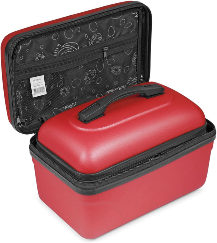 Kinston Set aus 2 grossen Kosmetiktaschen – Hartschalen-Vanity Case – Kosmetiktasche, Hartschale mit