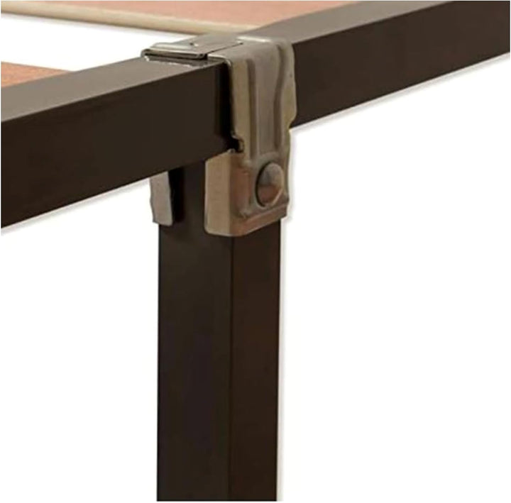 IMEX EL ZORRO 4 Füsse für Lattenrost, ohne Rollen, Metall, neutral, 39x5x3 cm 39x5x3 cm Neutral, 39x