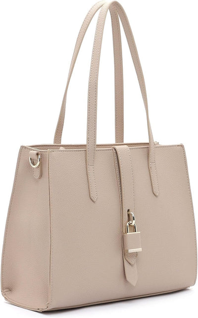 Tamaris Shopper Jasmina 31753 Damen Handtaschen Uni Einheitsgrösse Sand 420, Einheitsgrösse Sand 420