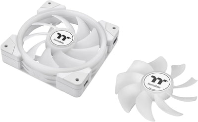 Thermaltake SWAFAN EX14 ARGB PC Cooling Fan White TT Premium Edition 3 Fan  Pack 140mm Weiss, 140mm