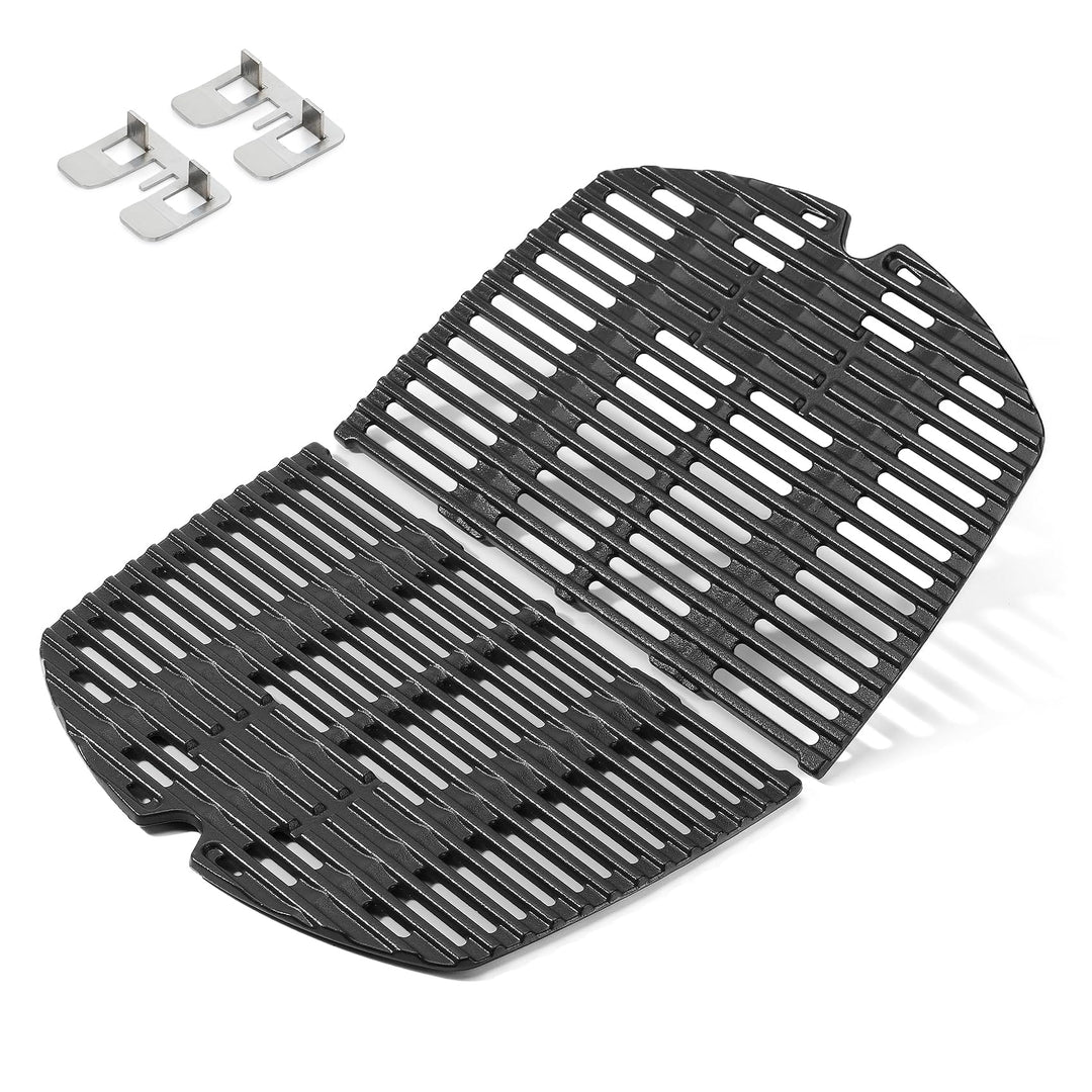 onlyfire Grillrost Gusseisen für Weber Q200, Q220, Q240, Q2000, Q2200, Q2400 Serie Gas Grill, BBQ Er