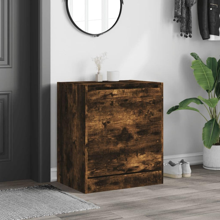 vidaXL Schuhschrank Räuchereiche 60x42x69 cm Holzwerkstoff 60 x 42 x 69 cm Räuchereiche, 60 x 42 x 6