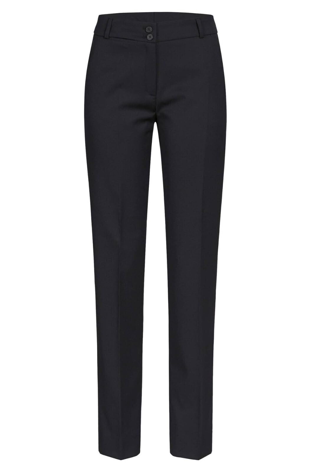 Greiff Grösse 38 Corporate Wear Basic Damen Hose Slim Fit Marine Modell 1358