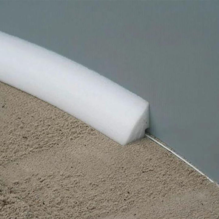 poolomio Eckeinlage für Rundpool Stahlwandpool Ø 3 m | Hohlkehle Schutzkeil | 10er Set | Optimale Dr