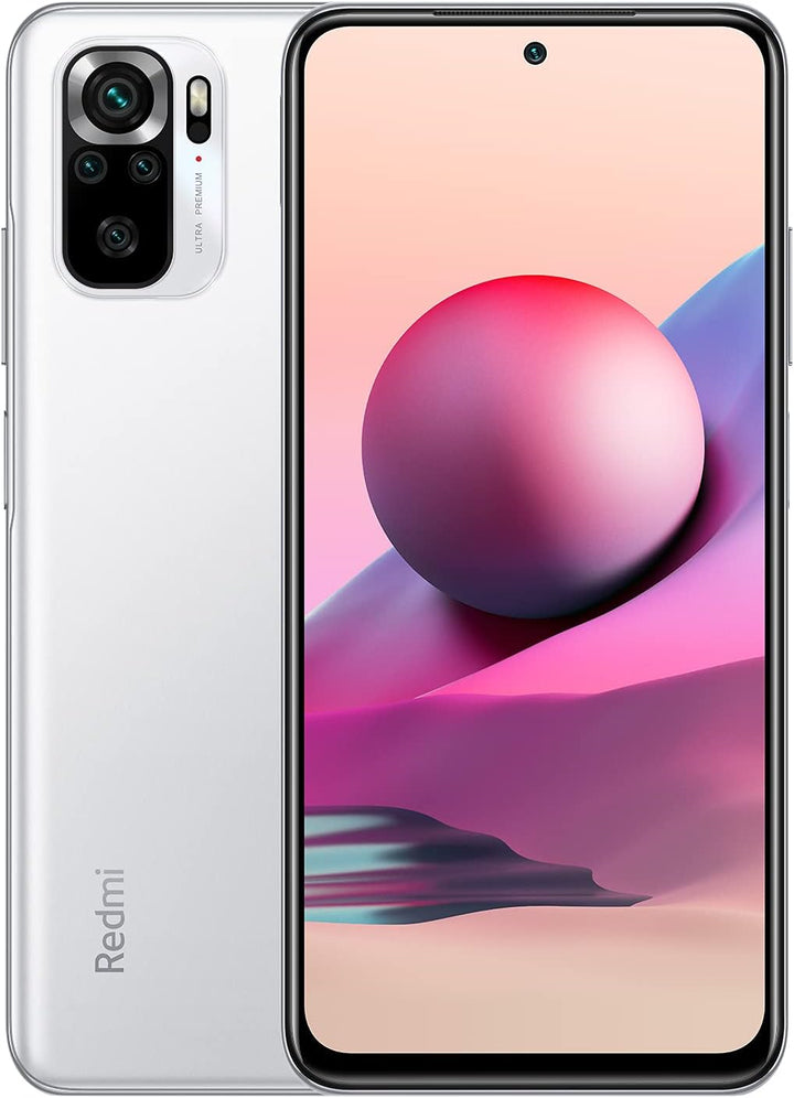 Xiaomi Redmi Note 10S Pebble White 128GB Dual SIM 128GB Weiss, 128GB Weiss