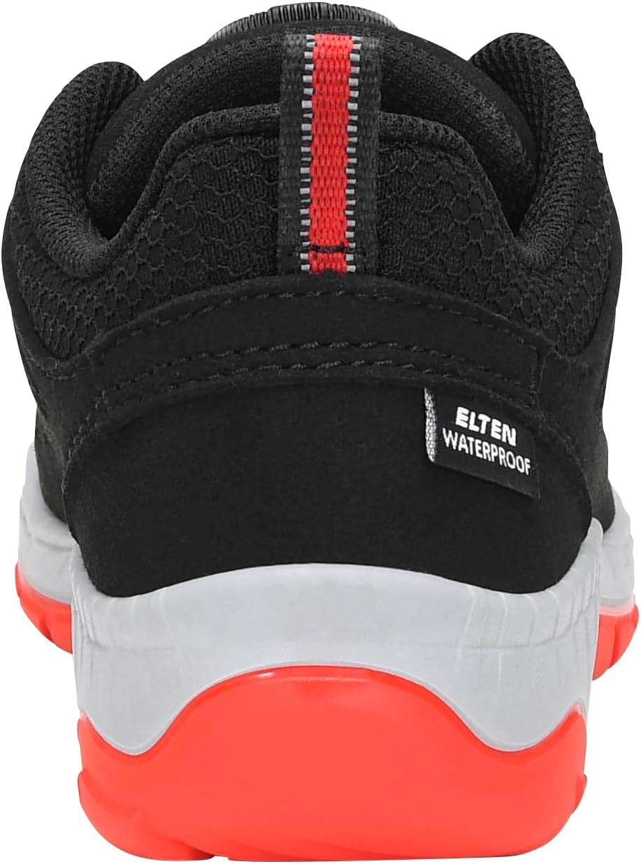 ELTEN Kinderschuhe Outdoor Maddox Kids BOA Black-red Low für Mädchen und Jungen 33 EU Schwarz, 33 EU