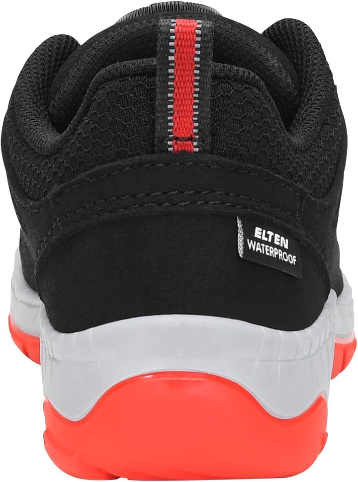 ELTEN Kinderschuhe Outdoor Maddox Kids BOA Black-red Low für Mädchen und Jungen 33 EU Schwarz, 33 EU