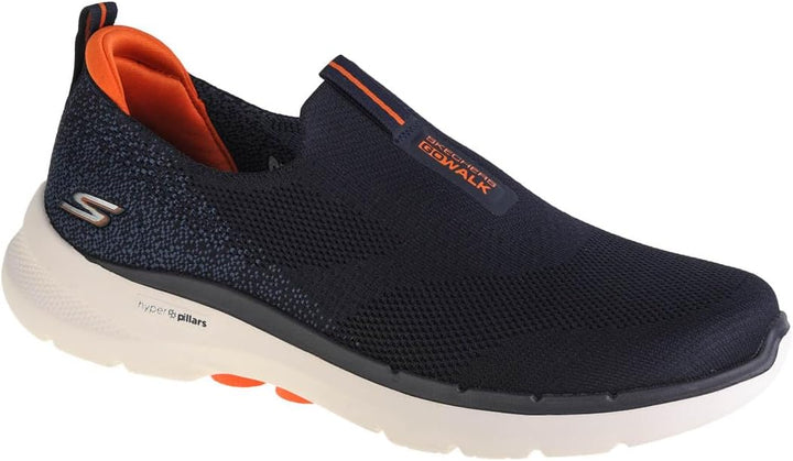 Skechers Herren Go Walk 6 Sneaker 39.5 EU Navy, 39.5 EU Navy