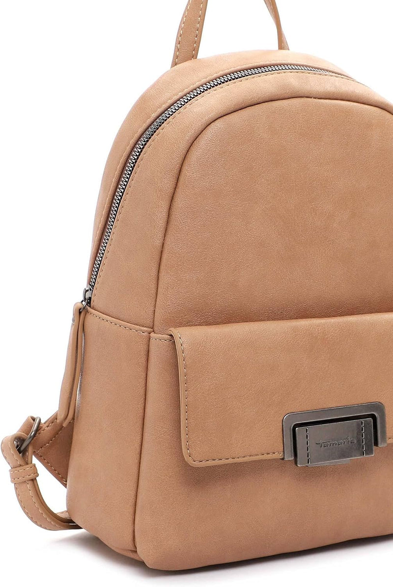 Tamaris Rucksack Jolina 31888 Damen Rucksäcke Uni Sand 420 Einheitsgrösse, Sand 420 Einheitsgrösse