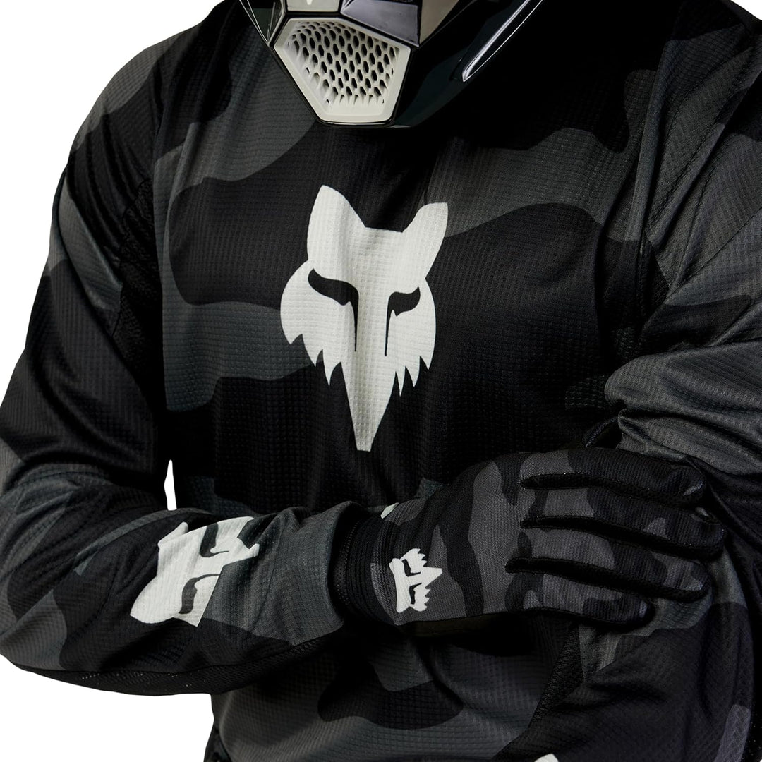 Fox Racing Men's 180 Bnkr Motocross Jersey Schwarz M, Schwarz M