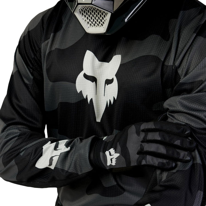 Fox Racing Men's 180 Bnkr Motocross Jersey Schwarz M, Schwarz M