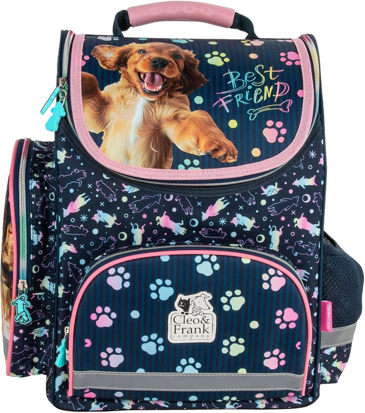 Goldkids - Schulranzen für Jungen und Mädchen, 4/6/8/15er-Set - Schul-Rucksack für Kinder mit Federm