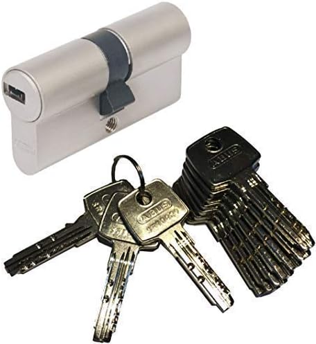 ABUS EC550 Profil-Doppelzylinder Länge (a/b) 30/30mm (c=60mm) mit 10 Schlüssel