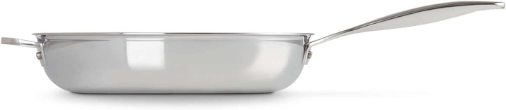 Le Creuset Antihaftbeschichtete Bratpfanne mit Gegengriff aus 3-ply PLUS Edelstahl, 28 cm, 966002280