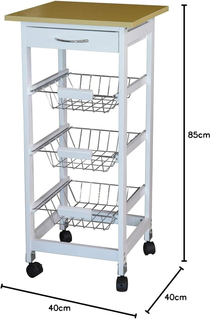 Küchenwagen S Blanca Servierwagen Küchenregal