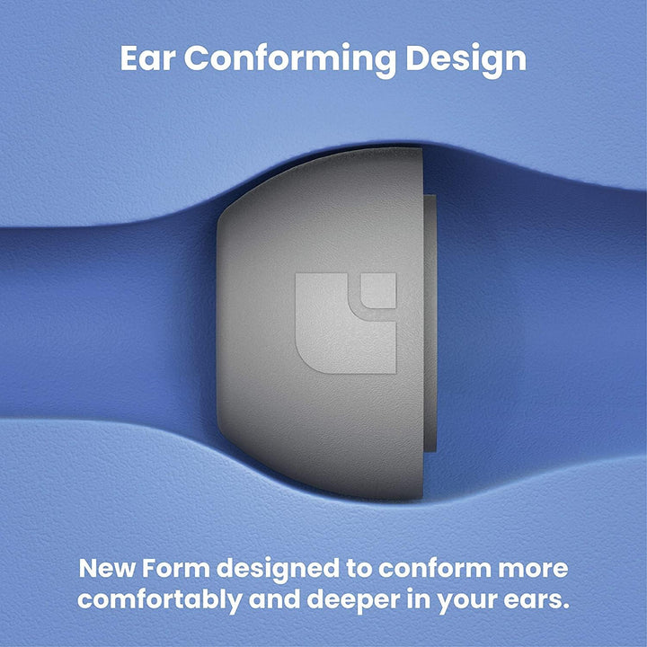 Foam Masters Ohrstöpsel aus Memory-Schaum für AirPods Pro 1. und 2. Generation, 3 Paar, 4.0, bequem,