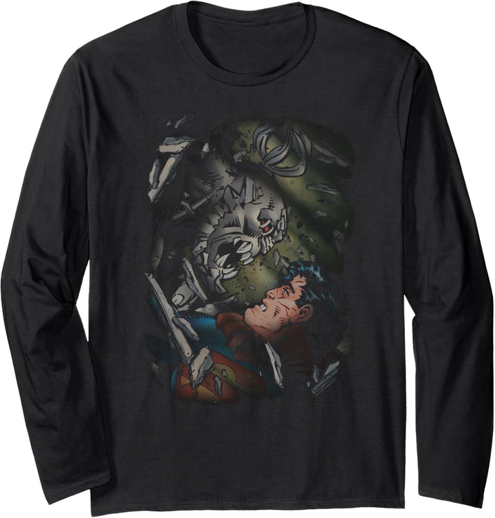 Superman Epic Battle Langarmshirt
