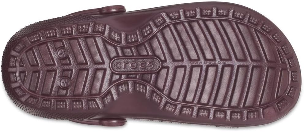 Crocs Unisex Classic Lined Clogs 36 EU Dark Cherry, 36 EU Dark Cherry