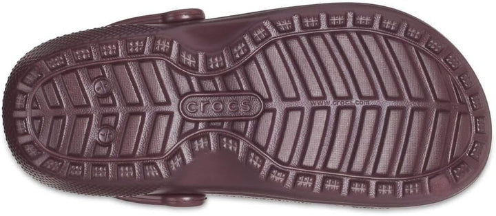 Crocs Unisex Classic Lined Clogs 36 EU Dark Cherry, 36 EU Dark Cherry