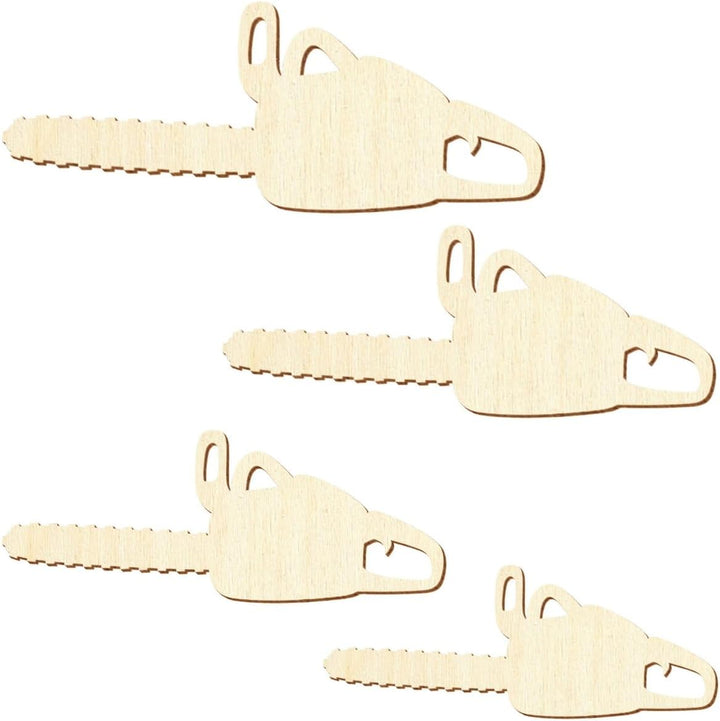 Holz Kettensäge - Deko Basteln 5-50cm, Grösse:30cm, Pack mit:1 Stück 30cm 1 Stück, 30cm 1 Stück