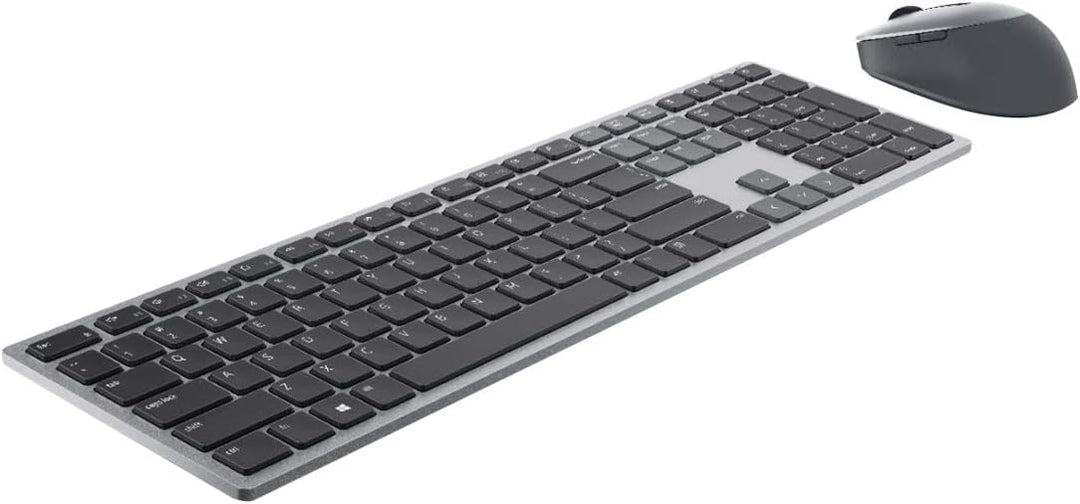 Dell KM7321W, Wireless, Multimedia, Tastatur und Maus Set, US International (QWERTY), schwarz Dell W
