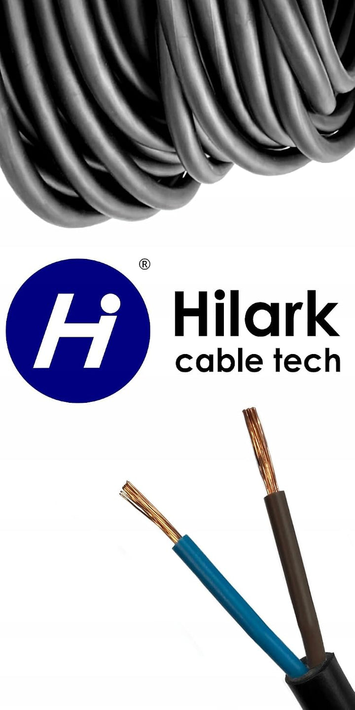 Hilark Gummikabel H07RN-F 2x1 mm² 150m schwarz 2x1 mm2 150m, 2x1 mm2 150m