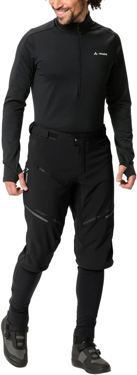 VAUDE Herren Hose Men's Virt Softshell Pants Ii S Black/Black, S Black/Black