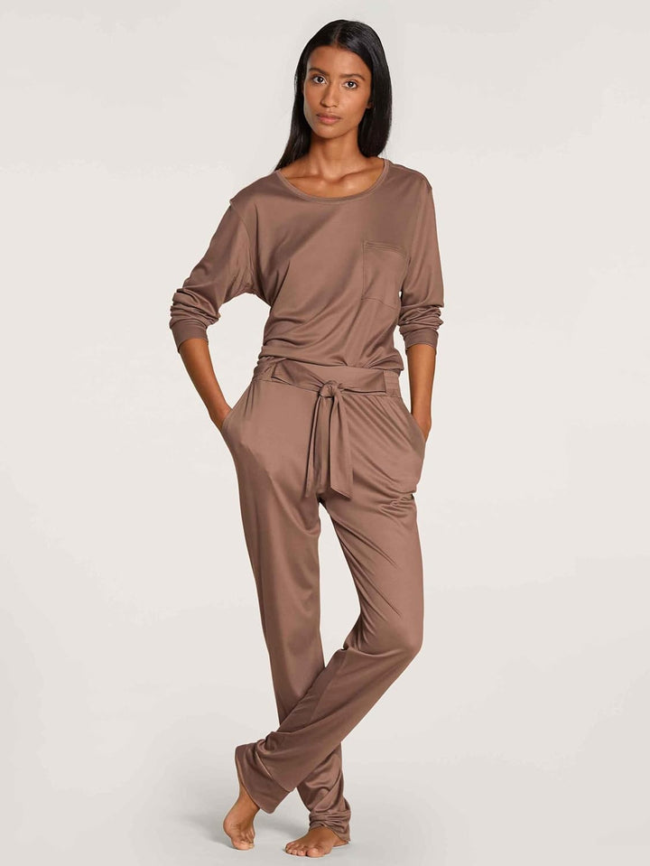 CALIDA Circular Sleep Hose Damen 32W Truffle Brown, 32W Truffle Brown