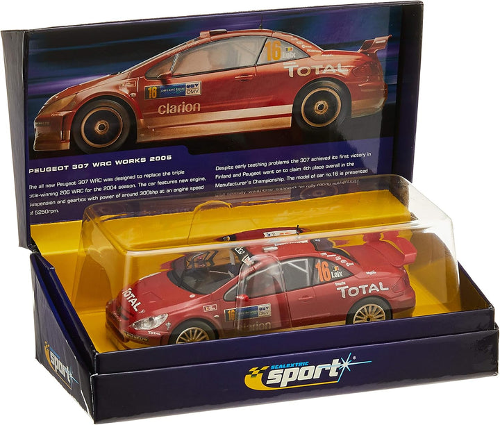 Hornby Frankreich – c2561 a – Scalextric – Auto – Peugeot 307 Rallye