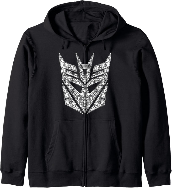 Transformers Decepticons Detailed Logo Kapuzenjacke