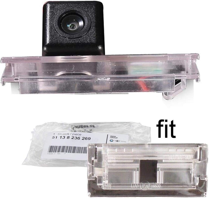 Wasserdicht Kennzeichenleuchte Rückfahrkamera Rückansicht Kamera für E46 318 3er 316i Mini Cooper R5
