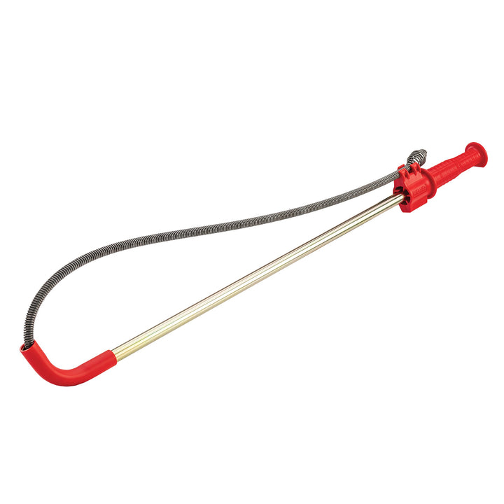 RIDGID 59787 Modell K-3 WC-Reinigungsspirale, 1 m lange WC-Sspirale mit Ovalbohrer zur Reinigung blo