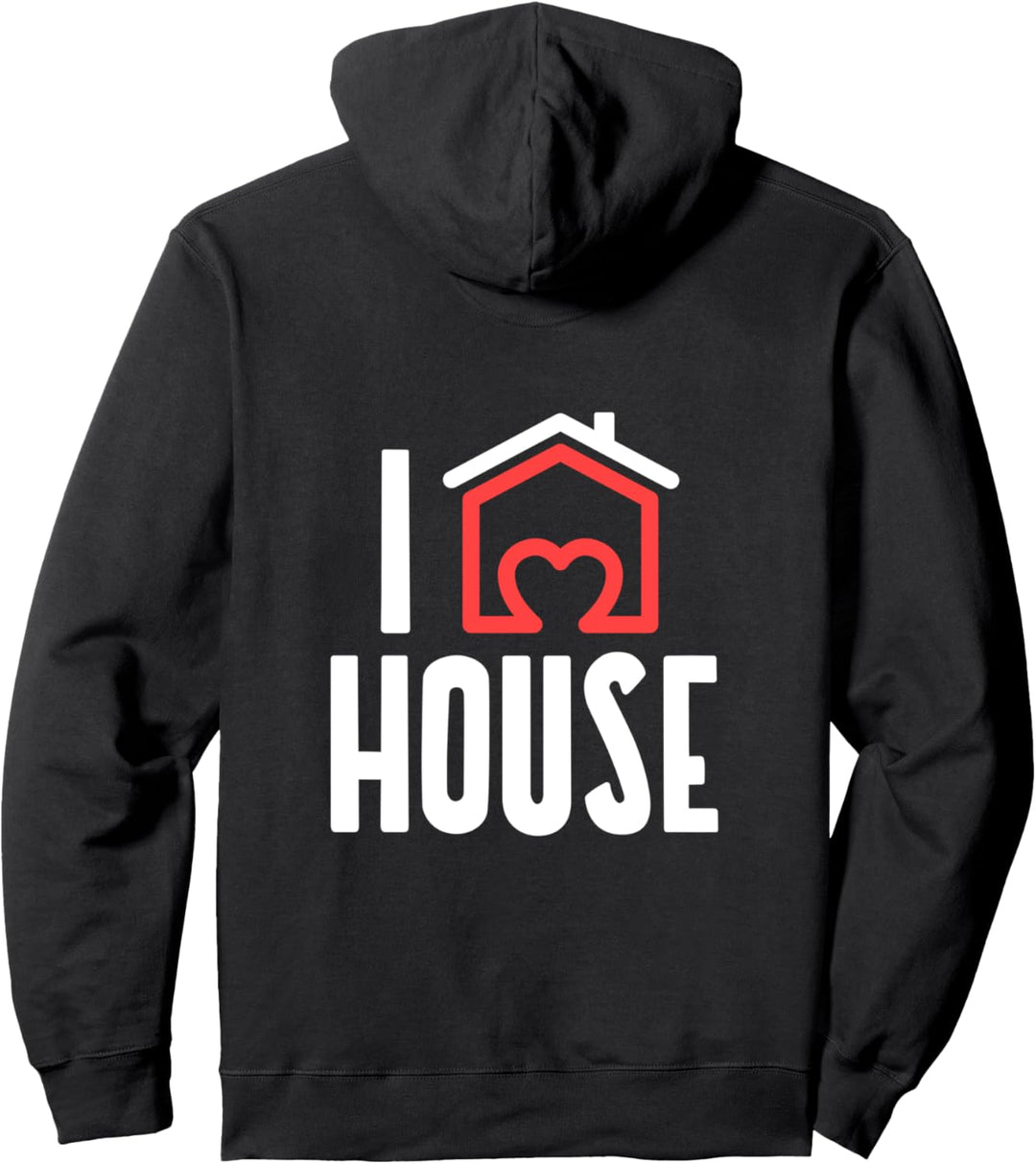 House Music Soulful Deep House EDM DJ Festival Music Pullover Hoodie