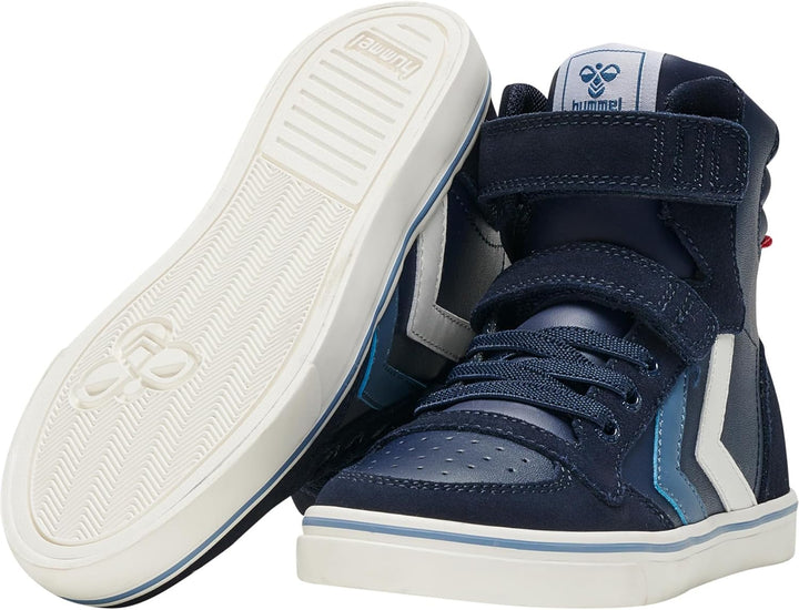hummel Klettverschluss Sneaker High Slimmer Stadil Kinder Grösse, Black Iris